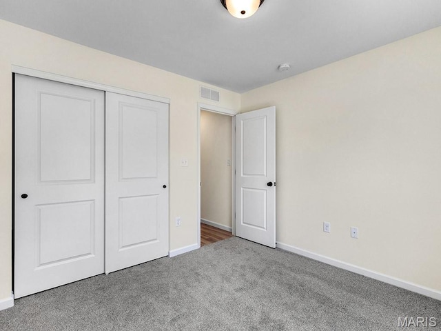 3136 White Pine Dr, Imperial, MO 63052 - unfurnished bedroom with carpet flooring and a closet
