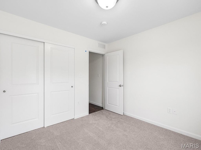 3128 White Pine Dr, Imperial, MO 63052 - unfurnished bedroom featuring carpet and a closet