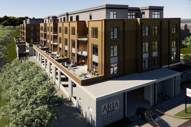 132 E Monroe Unit 201, Saint Louis, MO 63122 - view of apartment building / complex