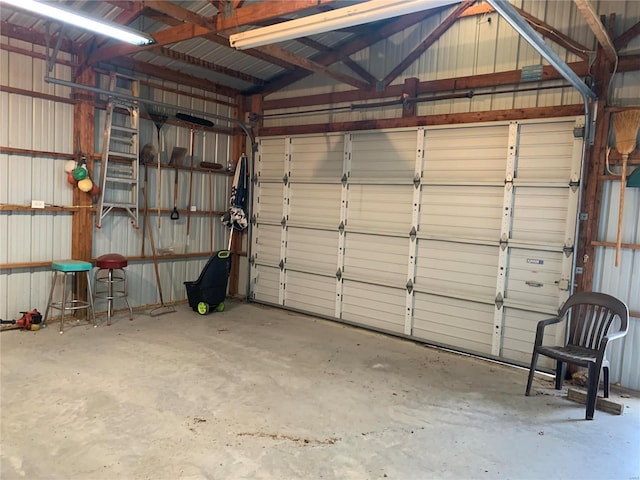 1099 Beverly Dr, Wappapello, MO 63966 - garage featuring metal wall