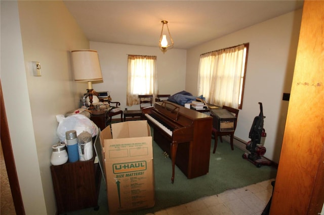 932 State Highway Hh, Isabella, MO 65676 - carpeted office space with tile patterned floors