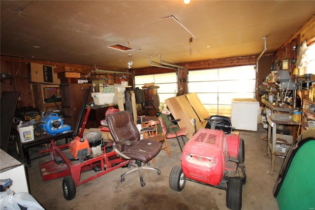 932 State Highway Hh, Isabella, MO 65676 - garage featuring refrigerator