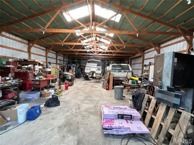 932 State Highway Hh, Isabella, MO 65676 - garage with a workshop area