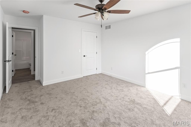 1127 Redwing Ct, Grafton, IL 62037 - unfurnished bedroom with carpet and ceiling fan