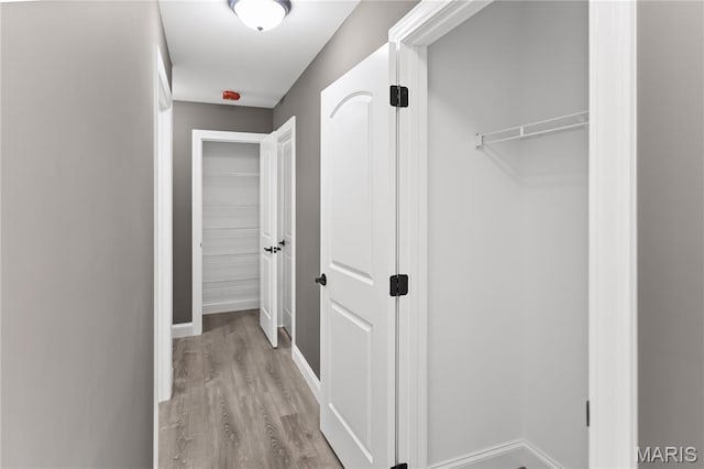 1127 Redwing Ct, Grafton, IL 62037 - corridor featuring light wood-style floors and baseboards