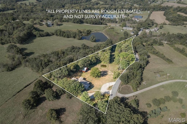 15160 Walker Rd, Saint Genevieve, MO 63670 - view of property location featuring property boundaries highlighted