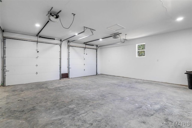 15160 Walker Rd, Saint Genevieve, MO 63670 - garage with a garage door opener