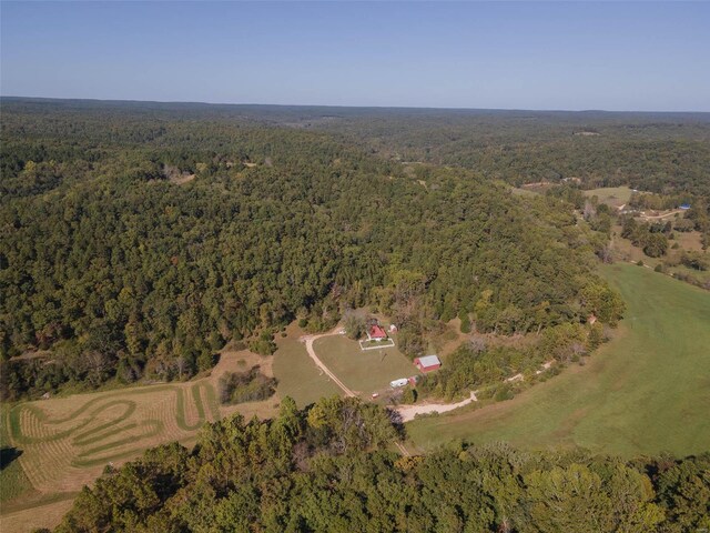 2251 County Road 6670, Salem, MO 65560 - aerial overview of property's location featuring a forest