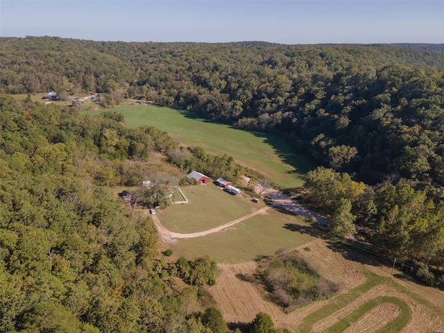 2251 County Road 6670, Salem, MO 65560 - aerial overview of property's location featuring a forest and rural landscape