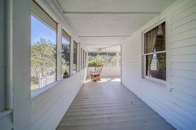 2251 County Road 6670, Salem, MO 65560 - unfurnished sunroom featuring plenty of natural light