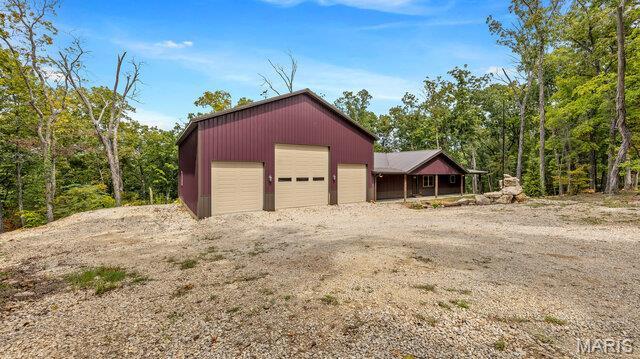 18305 Joerling Ln, Marthasville, MO 63357 - view of detached garage