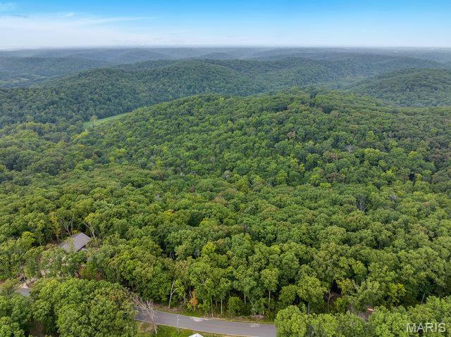 18305 Joerling Ln, Marthasville, MO 63357 - drone / aerial view of a heavily wooded area