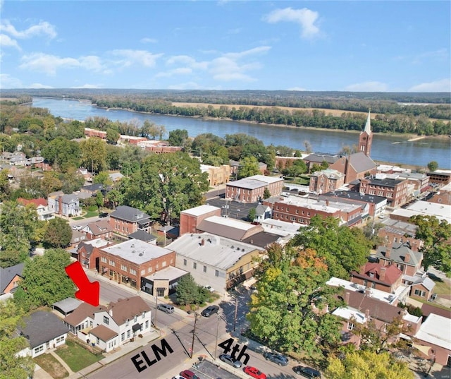 401 Elm St, Washington, MO 63090 - aerial view of a large body of water