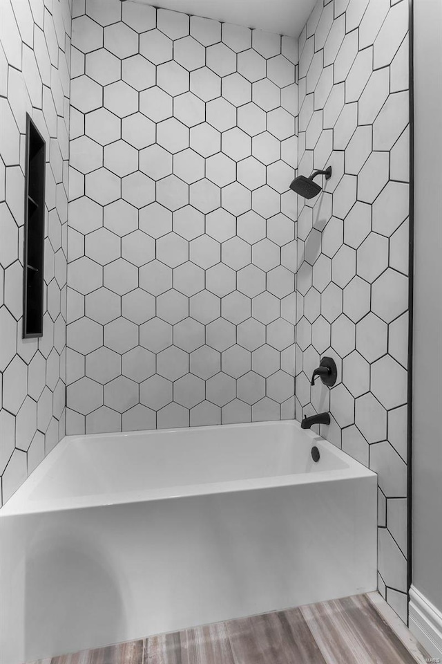 237 Kensington Ln, Cape Girardeau, MO 63701 - bathroom with washtub / shower combination