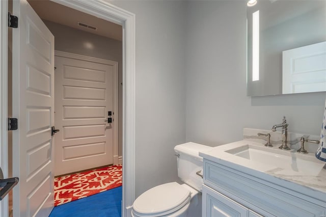 2471 Alpine Cove Dr, Innsbrook, MO 63390 - half bath featuring vanity and toilet