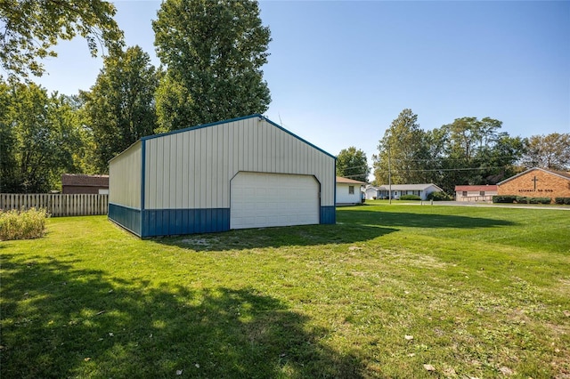 1125 N Franklin St, Litchfield, IL 62056 - view of detached garage