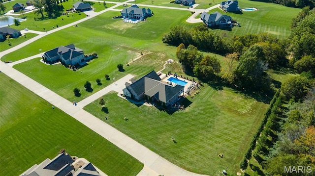 drone / aerial view