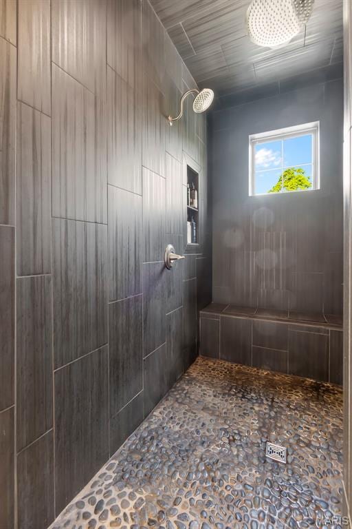 165 Kingsborough Ct, Jackson, MO 63755 - bathroom featuring a tile shower