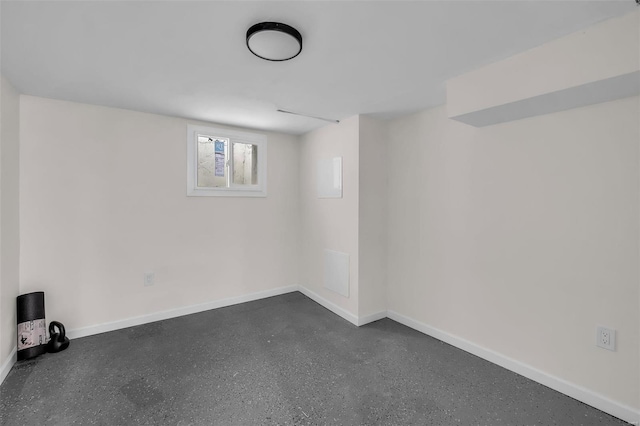 7449 Wayne Ave, Saint Louis, MO 63130 - below grade area featuring baseboards