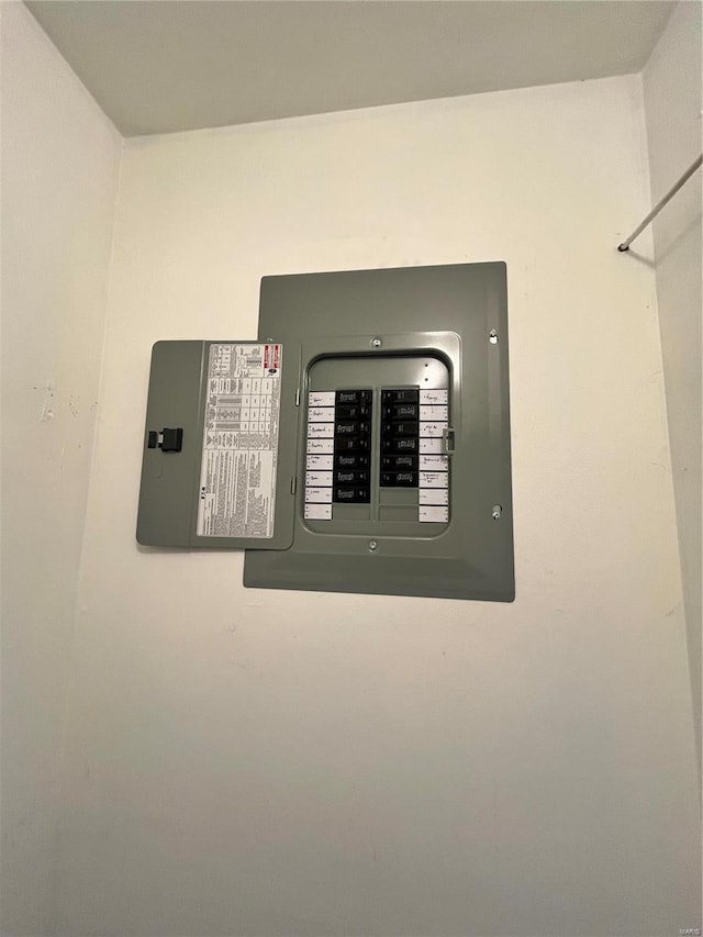 view of utility room