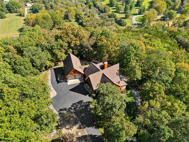 6800 Promise Pt, House Springs, MO 63051 - view of property location featuring a heavily wooded area