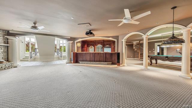 962 Hwy W, Foristell, MO 63348 - view of patio featuring ceiling fan