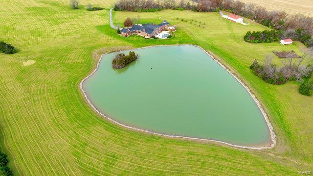 962 Hwy W, Foristell, MO 63348 - aerial view of a nearby body of water