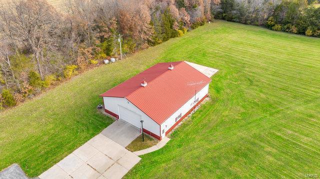 962 Hwy W, Foristell, MO 63348 - view from above of property