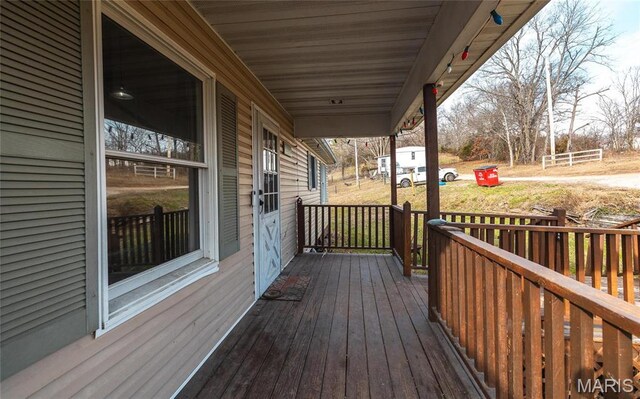 22125 Teak Ln, Saint Robert, MO 65584 - view of wooden deck
