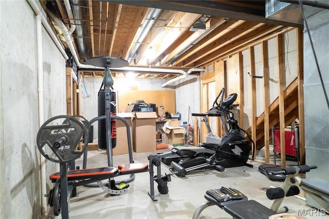 334 Spring Lake Rd, Millstadt, IL 62260 - view of workout area