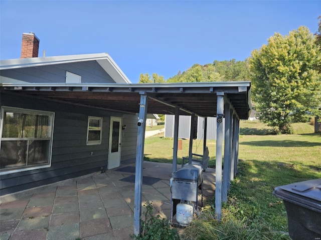 174 Clinton St, Hamburg, IL 62045 - view of patio