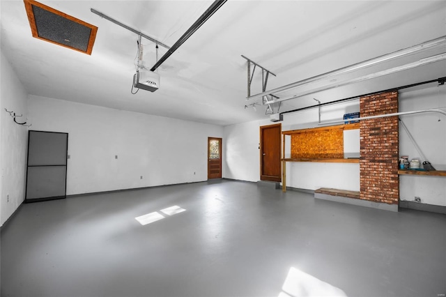 1145 Danby Rd, Festus, MO 63028 - garage featuring a garage door opener