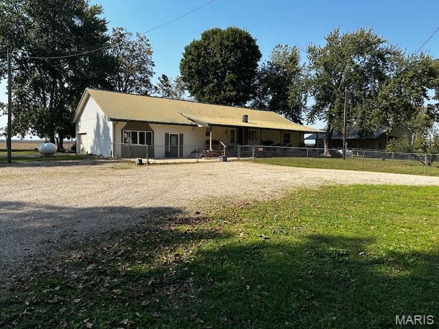 699 State Highway V, Sturdivant, MO 63782 - back of property featuring metal roof