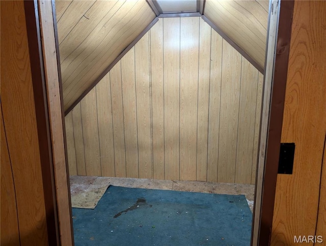 view of storage room