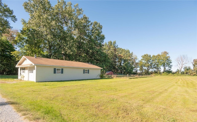 12191 County Road 637, Dexter, MO 63841 - view of grassy yard with an outbuilding