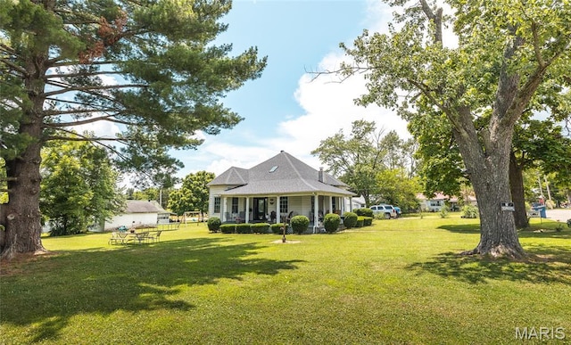401 W Gibbs, Salem, MO 65560 - back of house with a porch and a yard