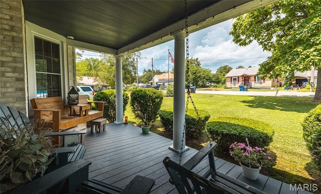 401 W Gibbs, Salem, MO 65560 - porch with a yard
