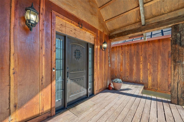 11336 Choctaw Cir, Saint Genevieve, MO 63670 - wooden deck with covered porch