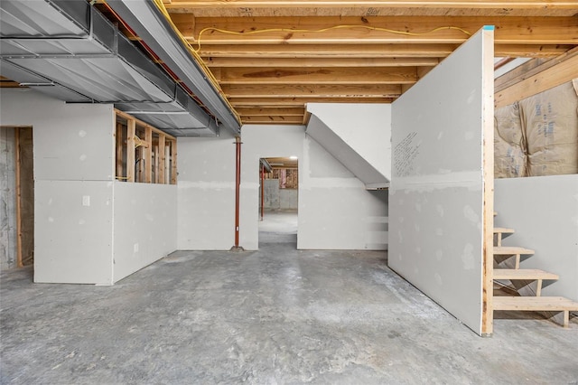 11336 Choctaw Cir, Saint Genevieve, MO 63670 - view of unfinished basement