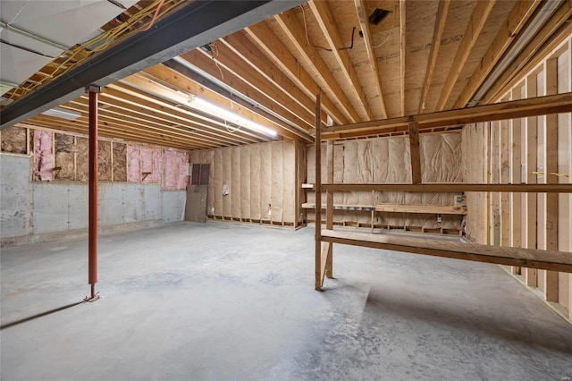 11336 Choctaw Cir, Saint Genevieve, MO 63670 - view of unfinished below grade area