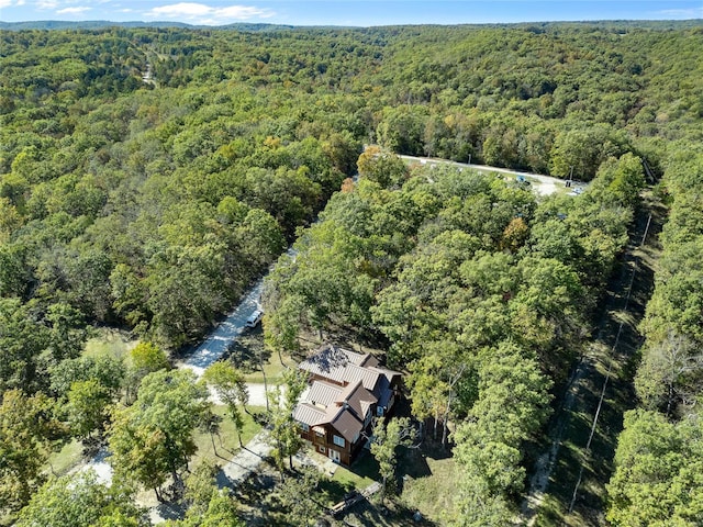 11336 Choctaw Cir, Saint Genevieve, MO 63670 - aerial view of property's location with a heavily wooded area