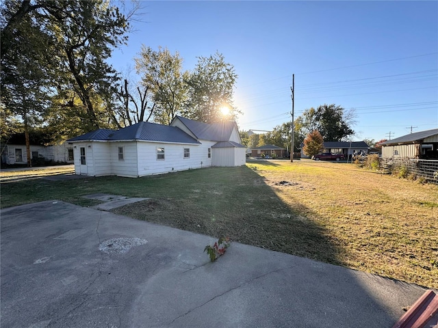 305 S Main St, Center, MO 63436 - view of yard with a patio area