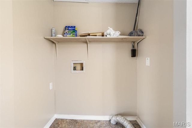 32 Summit St, Bonne Terre, MO 63628 - laundry room with hookup for a washing machine and baseboards