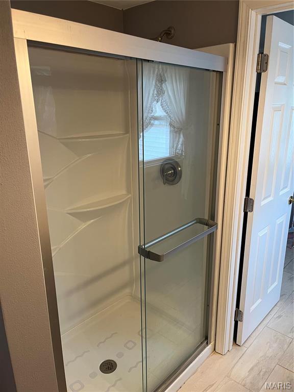 611 W Main St, Staunton, IL 62088 - full bathroom with a shower stall