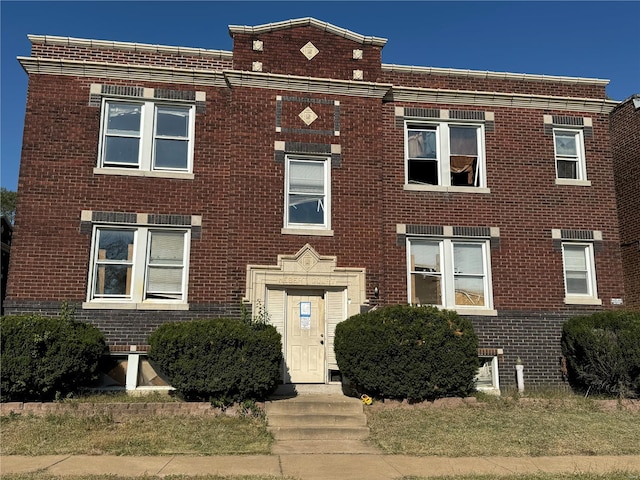 2529 W Hebert St, Saint Louis, MO 63107 - view of front of home featuring brick siding