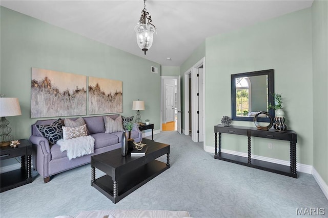 1 Claychester Dr, Saint Louis, MO 63131 - carpeted living room with baseboards