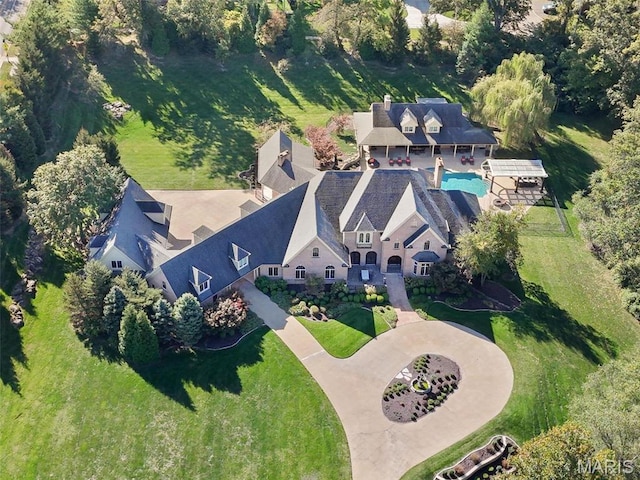 1 Claychester Dr, Saint Louis, MO 63131 - view from above of property