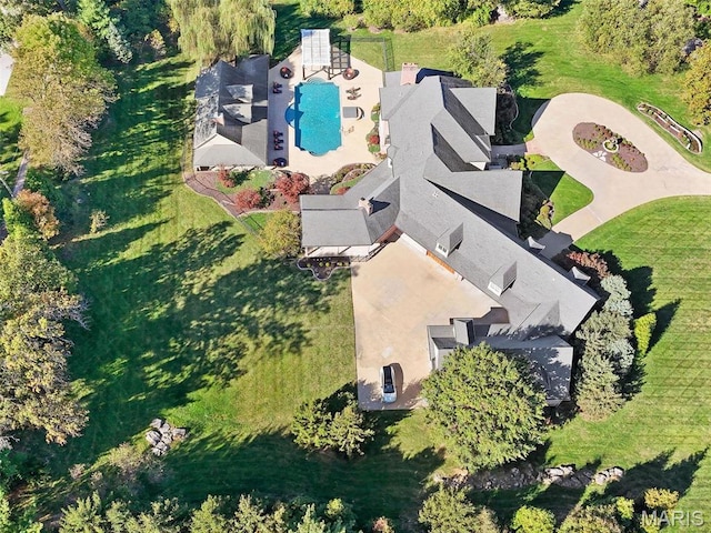 1 Claychester Dr, Saint Louis, MO 63131 - view of property location featuring a pool area