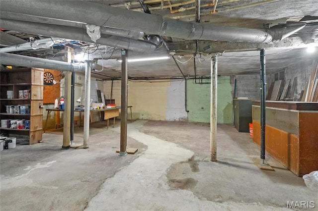 5099 Waterman Blvd, Saint Louis, MO 63108 - view of unfinished basement