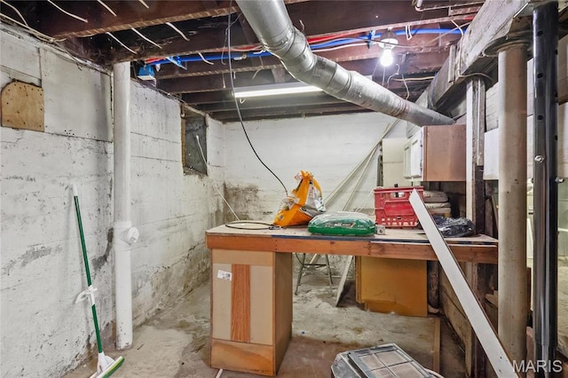 5099 Waterman Blvd, Saint Louis, MO 63108 - view of unfinished basement